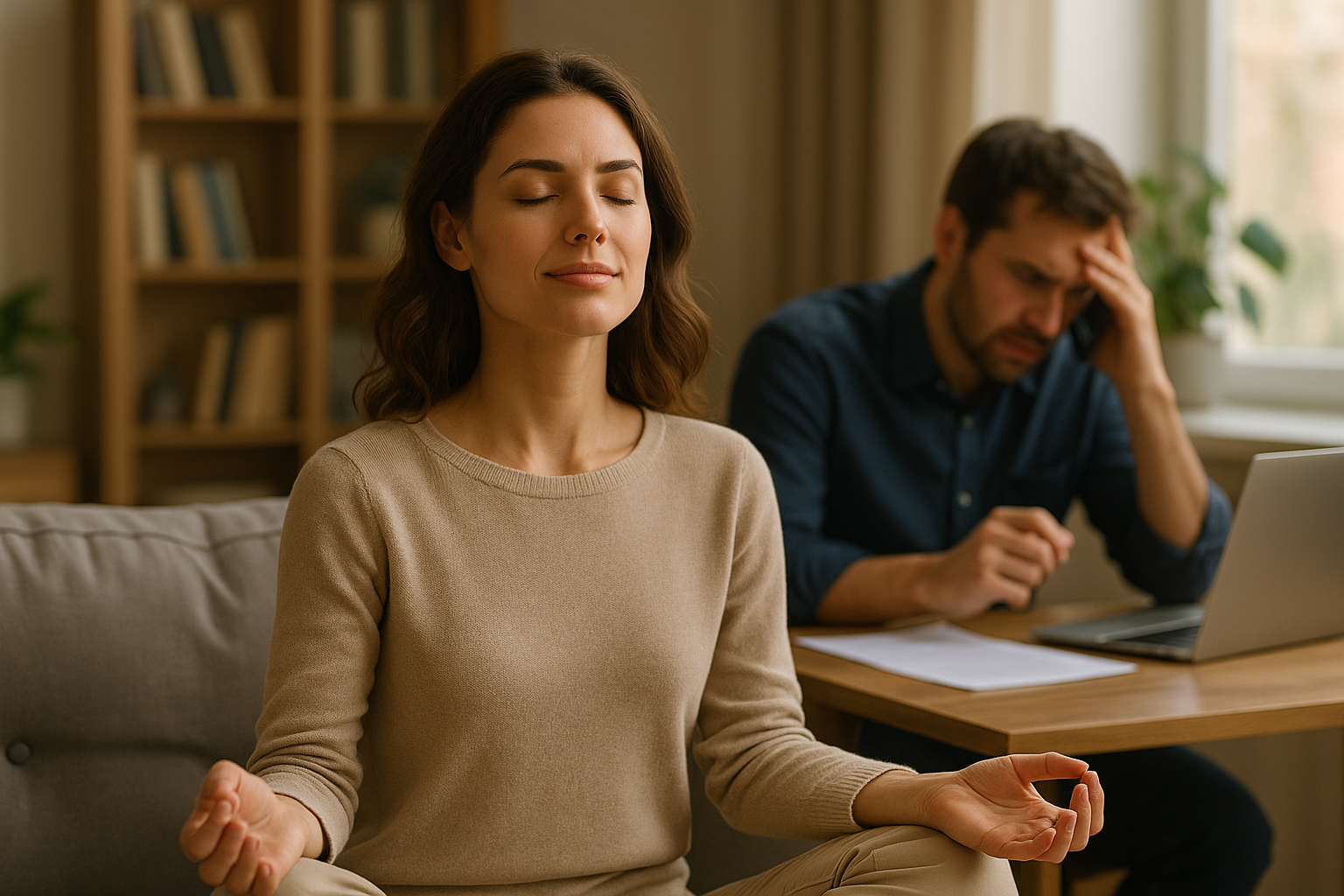 Gelassen trotz Alltagsstress 